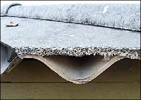 Grimston Garage Asbestos roof removal Wakefield 